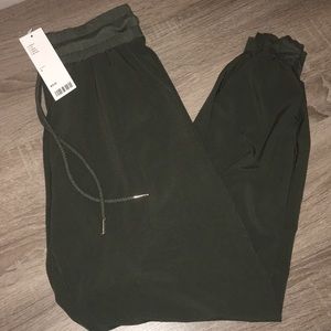 Olive green NWT joggers!